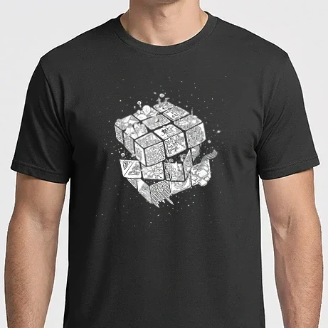 Férfi Imperial póló - rubik_kocka