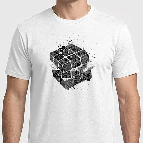 Férfi Imperial póló - rubik_kocka01