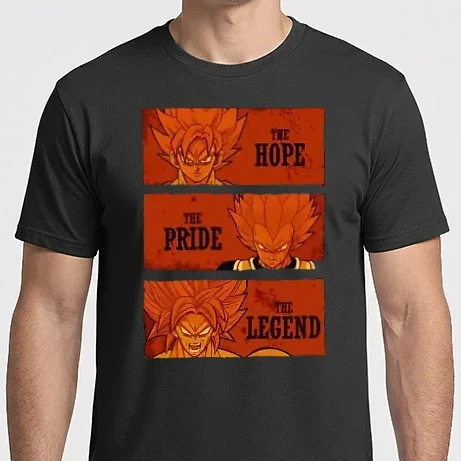 Férfi Imperial póló - Dragon ball