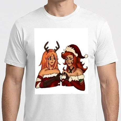 Férfi Imperial póló - Christmas Miss Fortune & Katarina