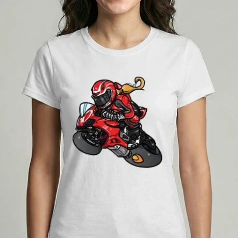 Női Imperial póló - Motoros csaj
