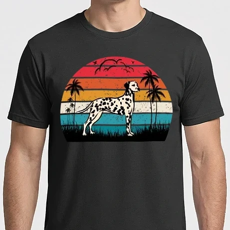 Férfi Imperial póló - Dalmata Vintage Grafika