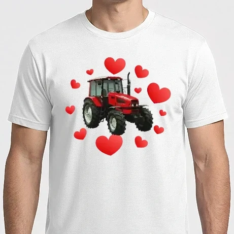 Férfi Imperial póló - I love Traktor
