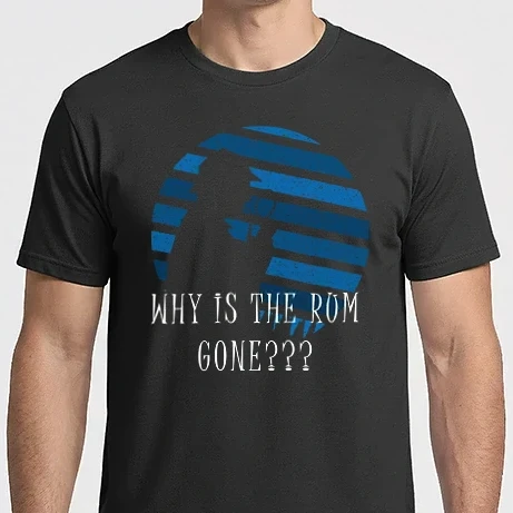 Férfi Imperial póló - Why is the rum gone?