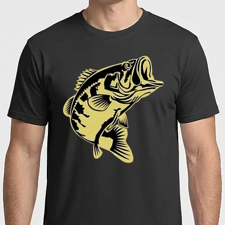 Férfi Imperial póló - AngryFish (military brown)