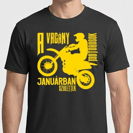 Férfi Imperial póló - Vagány motoros (január)