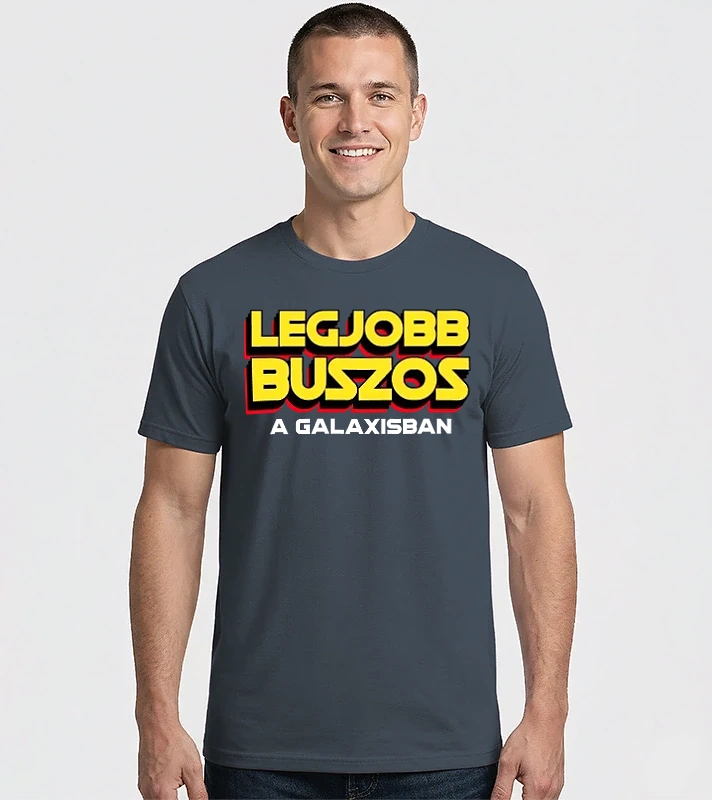 LEGJOBB BUSZOS A GALAXISBAN – Férfi Imperial póló
