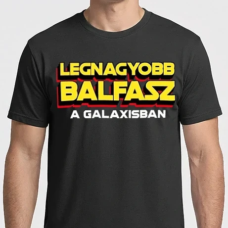 Férfi Imperial póló - LEGNAGYOBB BALFASZ A GALAXISBAN