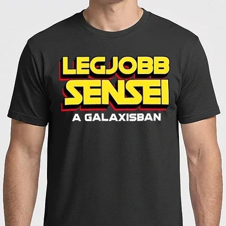 Férfi Imperial póló - LEGJOBB SENSEI A GALAXISBAN