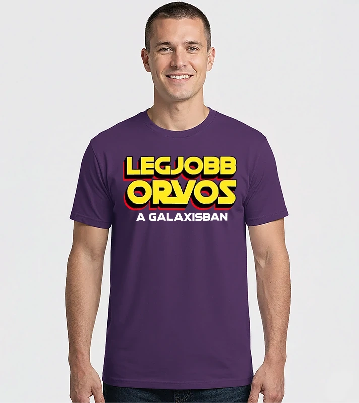 LEGJOBB ORVOS A GALAXISBAN – Férfi Imperial póló