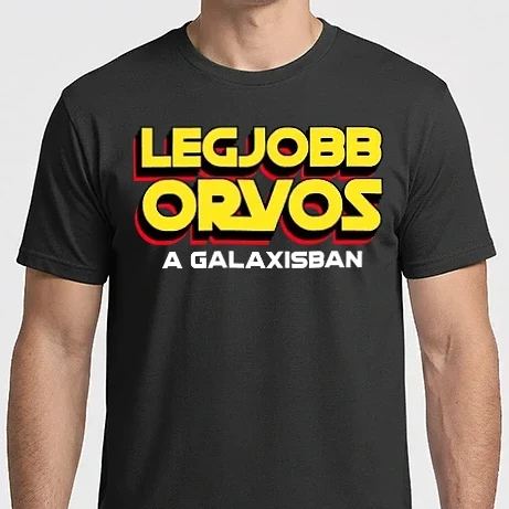 Férfi Imperial póló - LEGJOBB ORVOS A GALAXISBAN