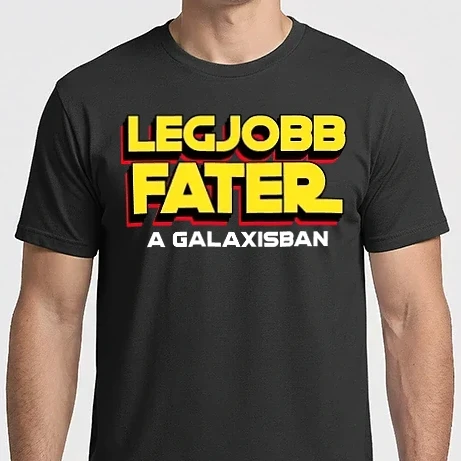 Férfi Imperial póló - LEGJOBB FATER A GALAXISBAN