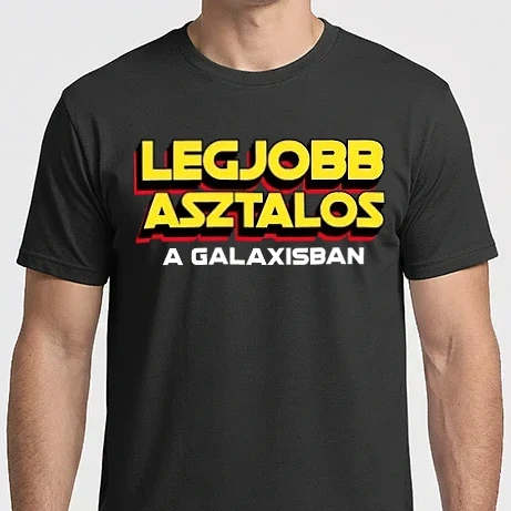 Férfi Imperial póló - LEGJOBB ASZTALOS A GALAXISBAN