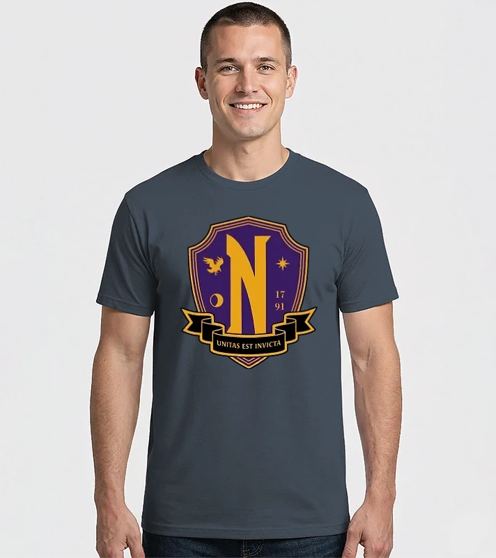 Wednesday Nevermore color – Férfi Imperial póló