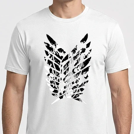 Férfi Imperial póló - Attack on Titan logo