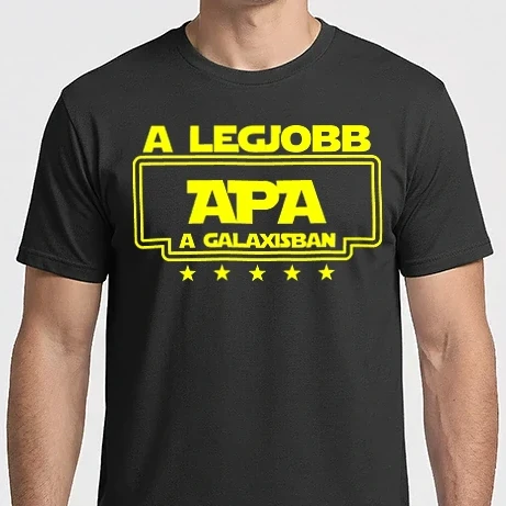 Férfi Imperial póló - a legjobb APA a galaxisban