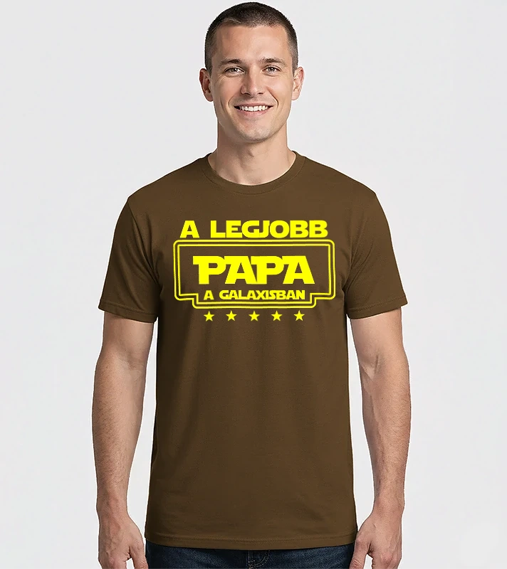 a legjobb PAPA a galaxisban – Férfi Imperial póló