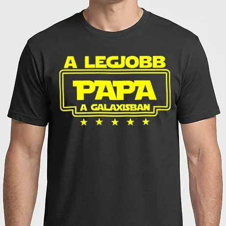 Férfi Imperial póló - a legjobb PAPA a galaxisban