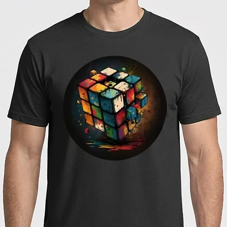 Férfi Imperial póló - Rubik Kocka