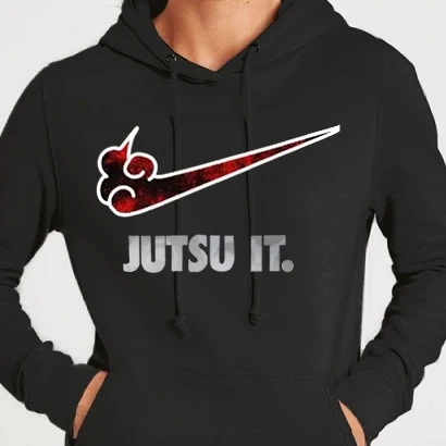 Női kapucnis pulcsi - Naruto remake nike stílus