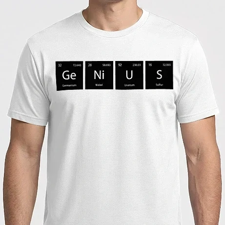 Férfi Imperial póló - GeNiUS (Periódusos Rendszer)