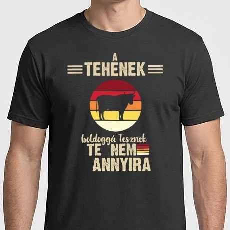 Férfi Imperial póló - A tehenek boldoggá tesznek
