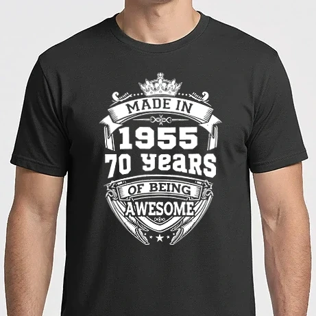 Férfi Imperial póló - Made in awesome 70 éves