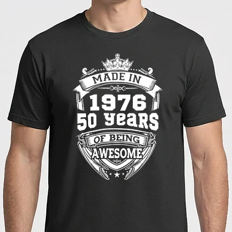 Férfi Imperial póló - Made in awesome 50 éves