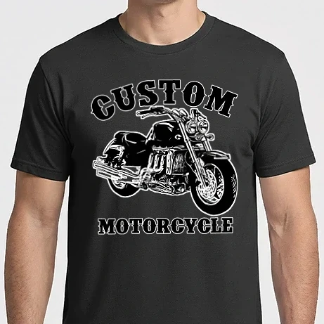 Férfi Imperial póló - custom motorcycle