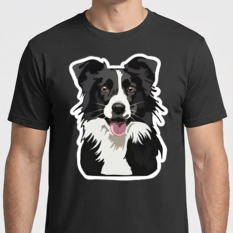 Férfi Imperial póló - Border Collie
