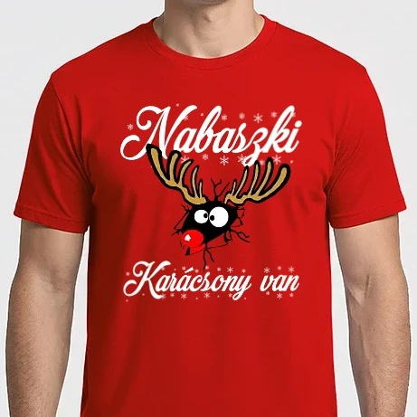 Férfi Imperial póló - nabaszki karácsony van