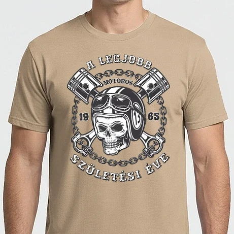 Férfi Imperial póló - Motoros 1965