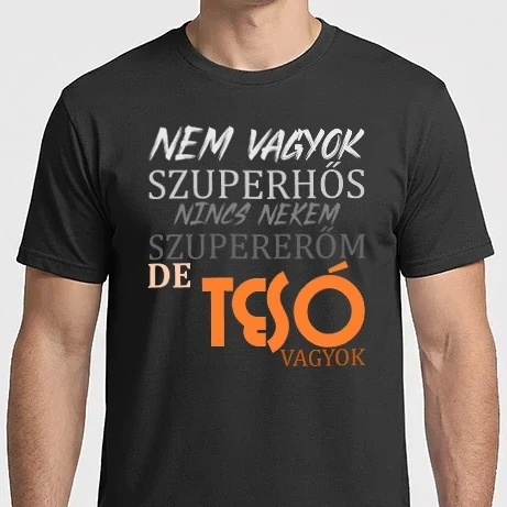 Férfi Imperial póló - nem vagyok szuperhős tesó