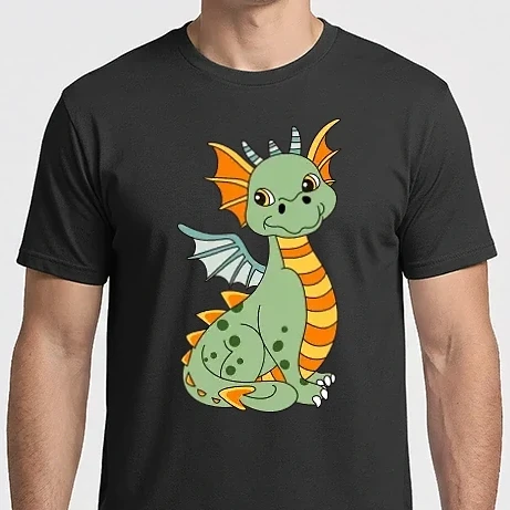 Férfi Imperial póló - Green dino