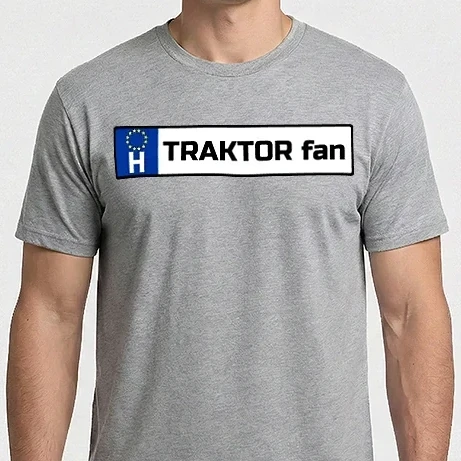 Férfi Imperial póló - rendszám traktor