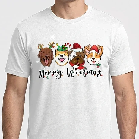 Férfi Imperial póló - Merry Woofmas