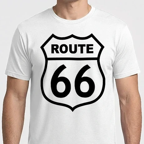 Férfi Imperial póló - route 66