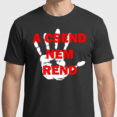Férfi Imperial póló - A csend nem rend