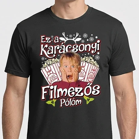Férfi Imperial póló - Ez a karácsonyi filmezős pólóm Kevinnel