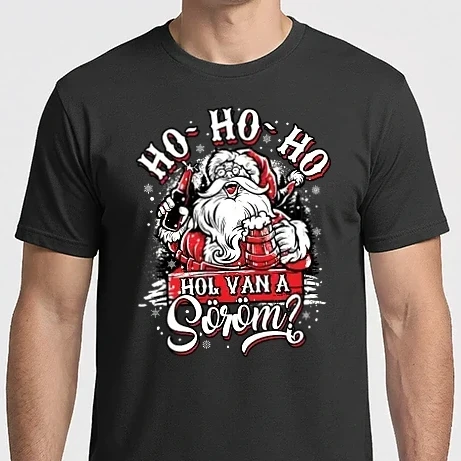 Férfi Imperial póló - HoHoHo Hol van a söröm