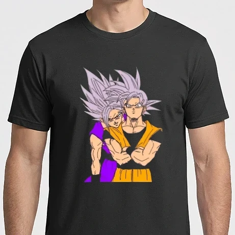 Férfi Imperial póló - Gohan and goku