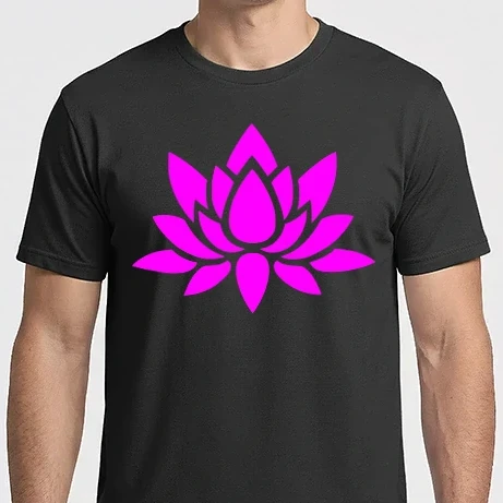 Férfi Imperial póló - flower lotus