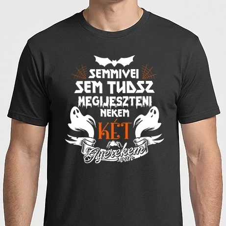 Férfi Imperial póló - Semmivel sem tudsz megijeszteni nekem kettő gyerekem van
