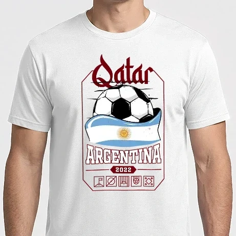 Férfi Imperial póló - Quatar team argentina