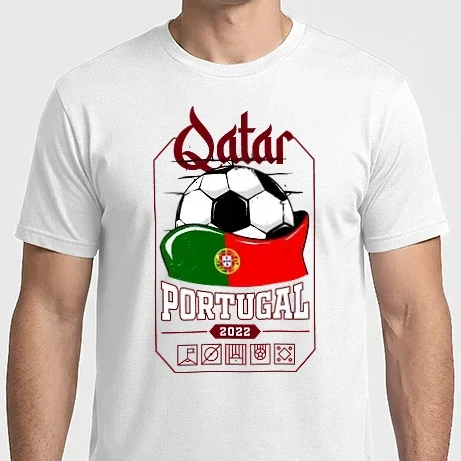 Férfi Imperial póló - Quatar team portugal