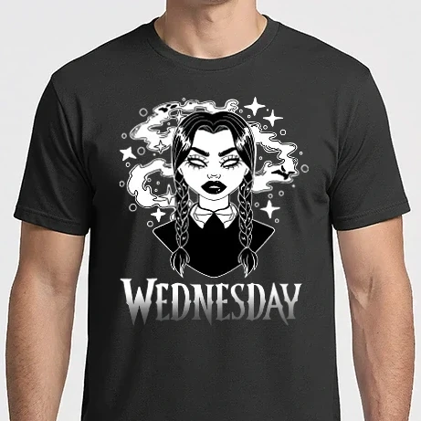 Férfi Imperial póló - Wednesday Addams Magic 