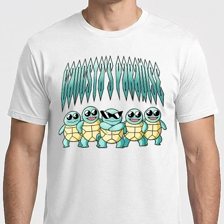Férfi Imperial póló - Squirtle - The Gang