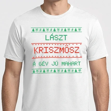 Férfi Imperial póló - Lászt kriszmösz karácsonyi póló