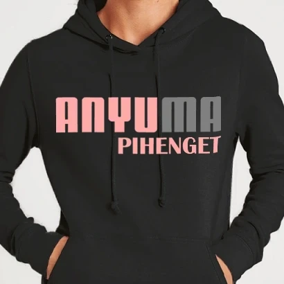 Női kapucnis pulcsi - anyuma PIHENGET