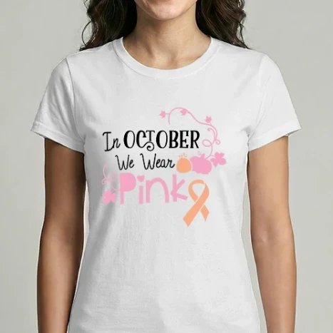 Női Imperial póló - In october we wear pink